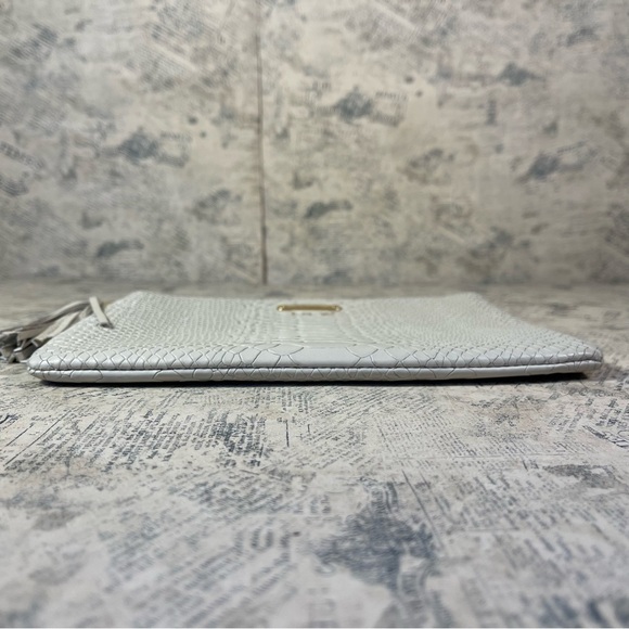 Gigi New York All In One Python-Embossed Clutch Bag - Picture 5 of 11